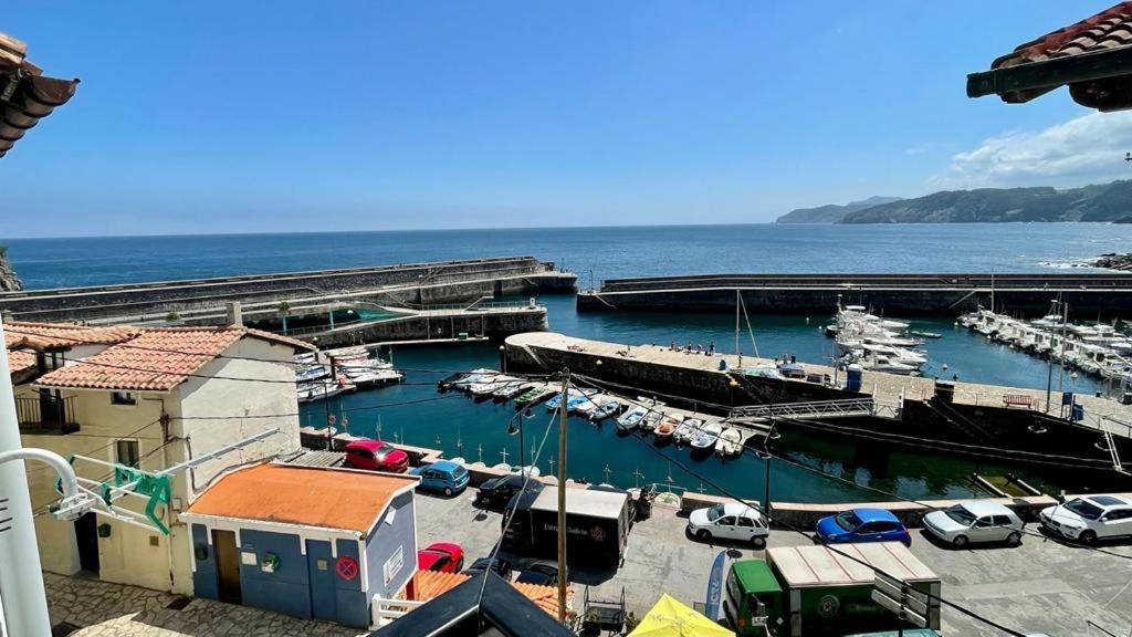 Precioso apartamento en el puerto de Elantxobe Exterior foto