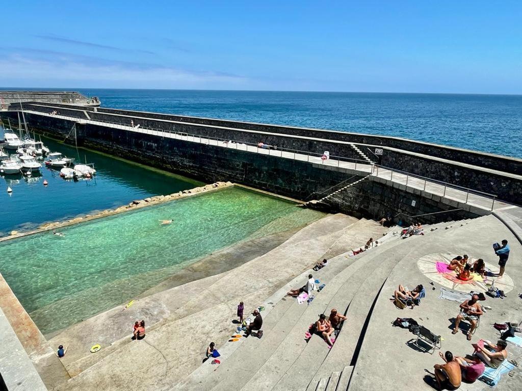 Precioso apartamento en el puerto de Elantxobe Exterior foto